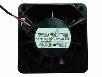 2410ML-04W-B39, 60x60x25mm 12VDC 0.16A 3 Kablolu Fan