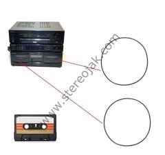 DC-Z94    PIONEER   KASET  BÖLÜMÜ  LASTİK  TAKIMI