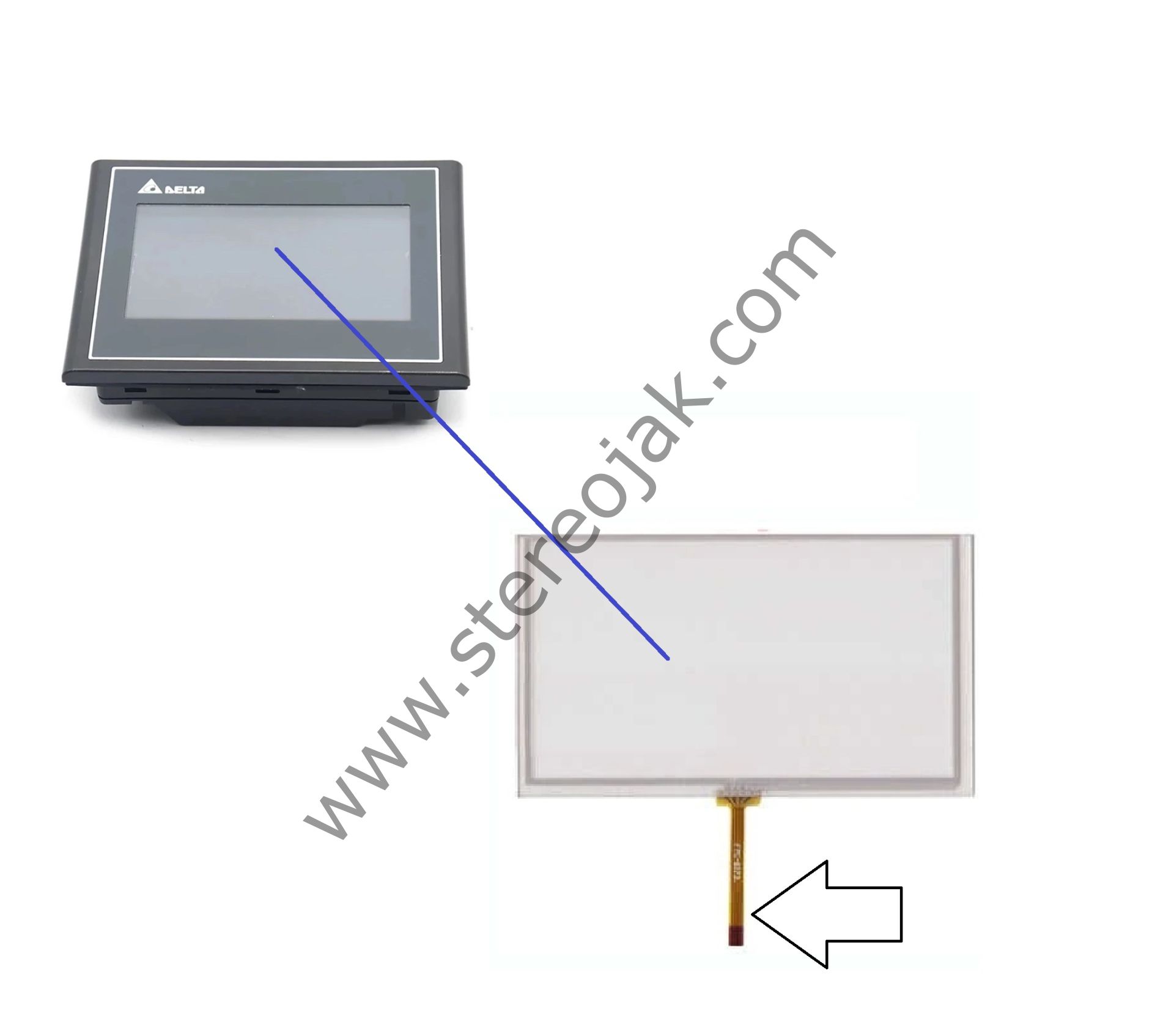 Delta Dop-103bq   Dokunmatiği         AO-4012A