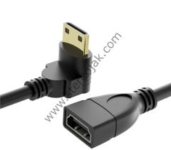33cm HDMI Uzatma Kablosu , Dişi - Erkek , High Speed , Kaliteli , Güçlü Transfer Hızı