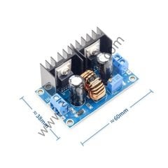 VOLTAJ DÜŞÜRÜCÜ = Giriş Voltajı: DC 4V ~ 38V --- Çıkış Voltajı: DC 1.25V ~ 36V --- Akım: 8A (uzun süre: 5A) --- Anahtarlama Frekansı: 180KHz --- Maksimum güç: 200W --- Kısa devre koruması - ( Step Down) Alçaltıcı
