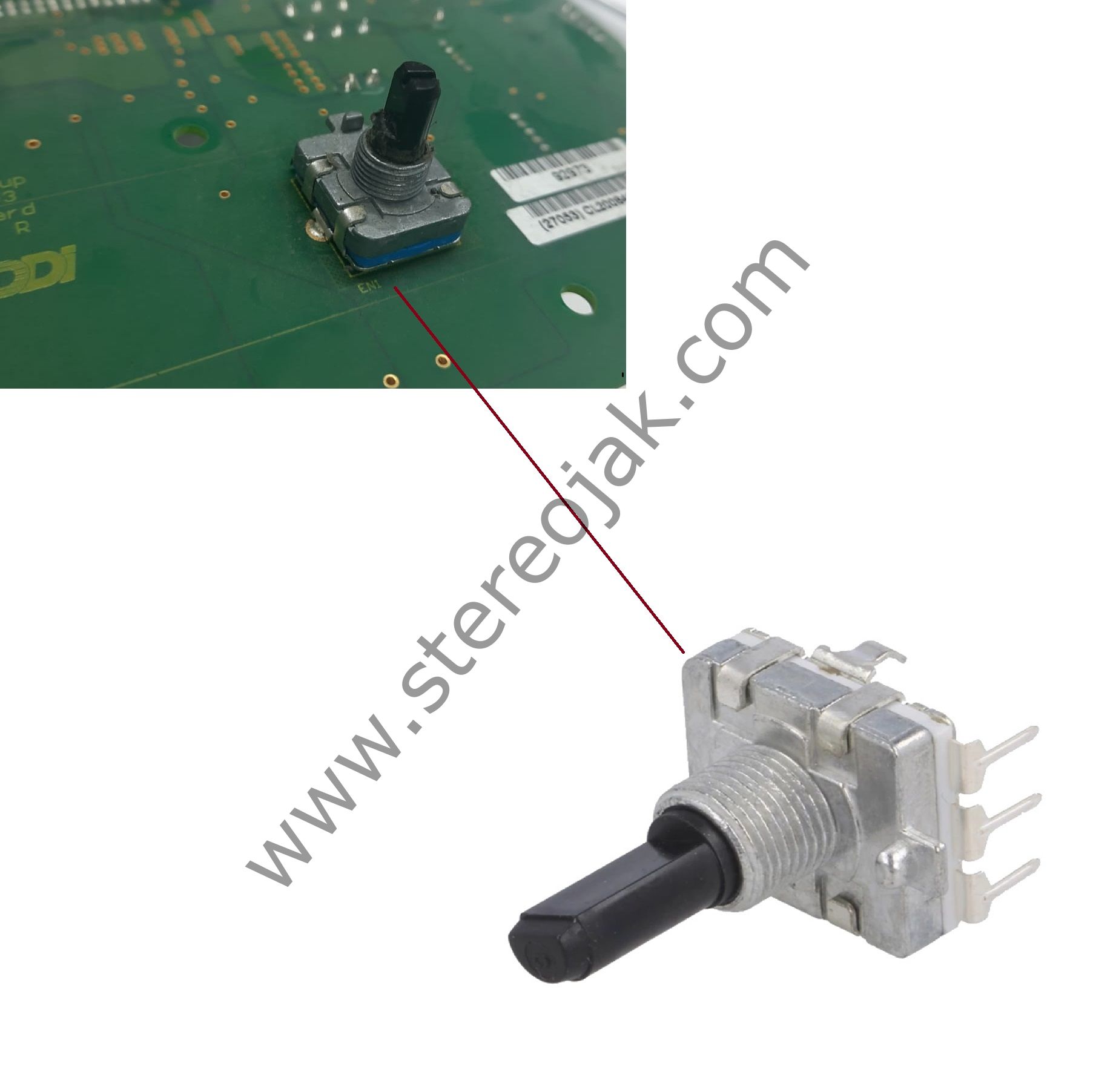 Mavi  Menu  Volume ( Sonsuz Tur )   360 derece    ( Uzun Ömürlü   ALPS Japan )    (27053) CL2008468    P/N 27053      Hıxson TN.37343