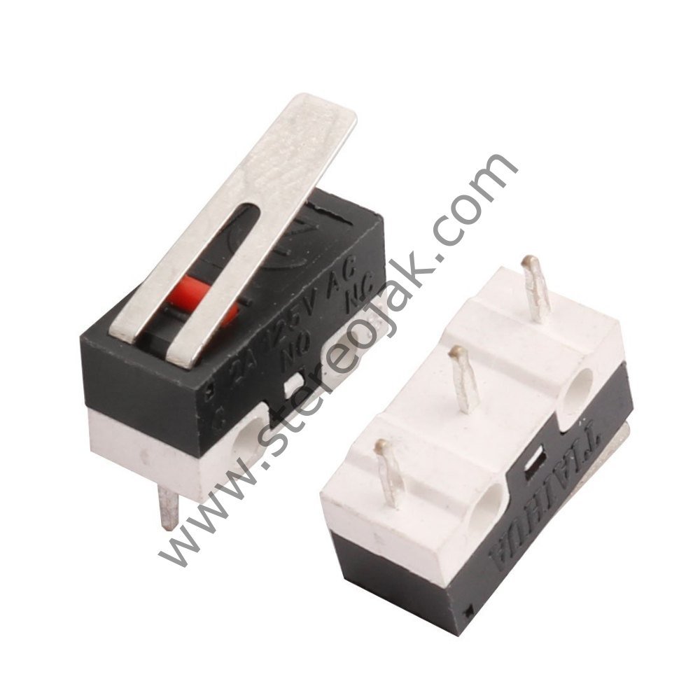 MİCRO SWİTCH-7 Paletli Mikro Switch Kaliteli 3 Pin 1A 125VAC