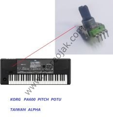 Korg PA600   PITCH  POTU