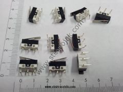 MİCRO SWİTCH-5 , L Bacak , 90 Derece , Paletli ( 1A 125VAC ) Kaliteli