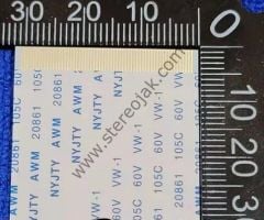YT1722N4 2269   68 DAMAR 10 CM EKRAN FLAT KABLOSamsung Un32d5500 Yk1709e1  Yt1722n4 2269