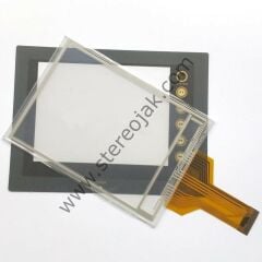 FUJI V606EM20-060   ( FUJI HMI - HAKKO ELECTRONICS ) TPM7098   ( Ön Dokunmatik ve Ön Membran Tuş Takımı  Komple )