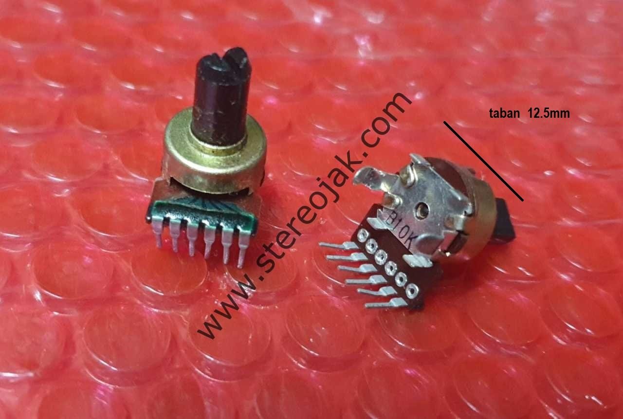 6 BACAK SES SİSTEMİ POTANSI  (taban  12.5mm)