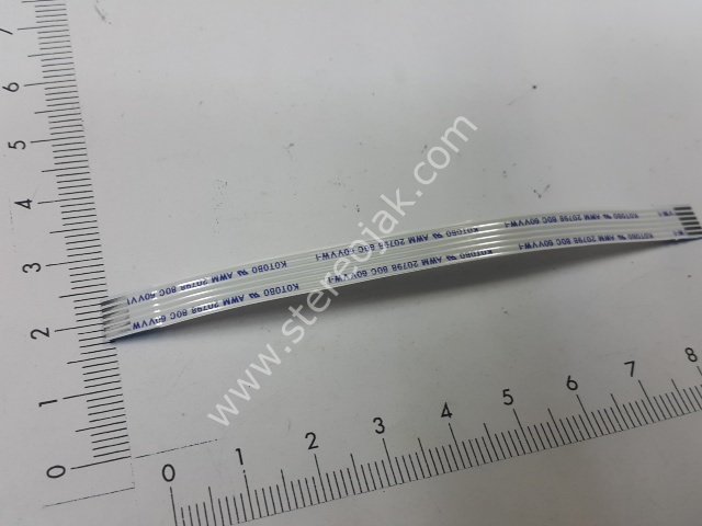 flat kablo 6 damar  en:7mm  boy:15 cm AA