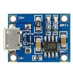TP4056 Mikro USB 3.7 V 1S Lipo Şarj Aleti
