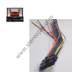 JS-817   Jameson   teyp soketi  - power kablosu ( arka bölüm power - güç  soketi )