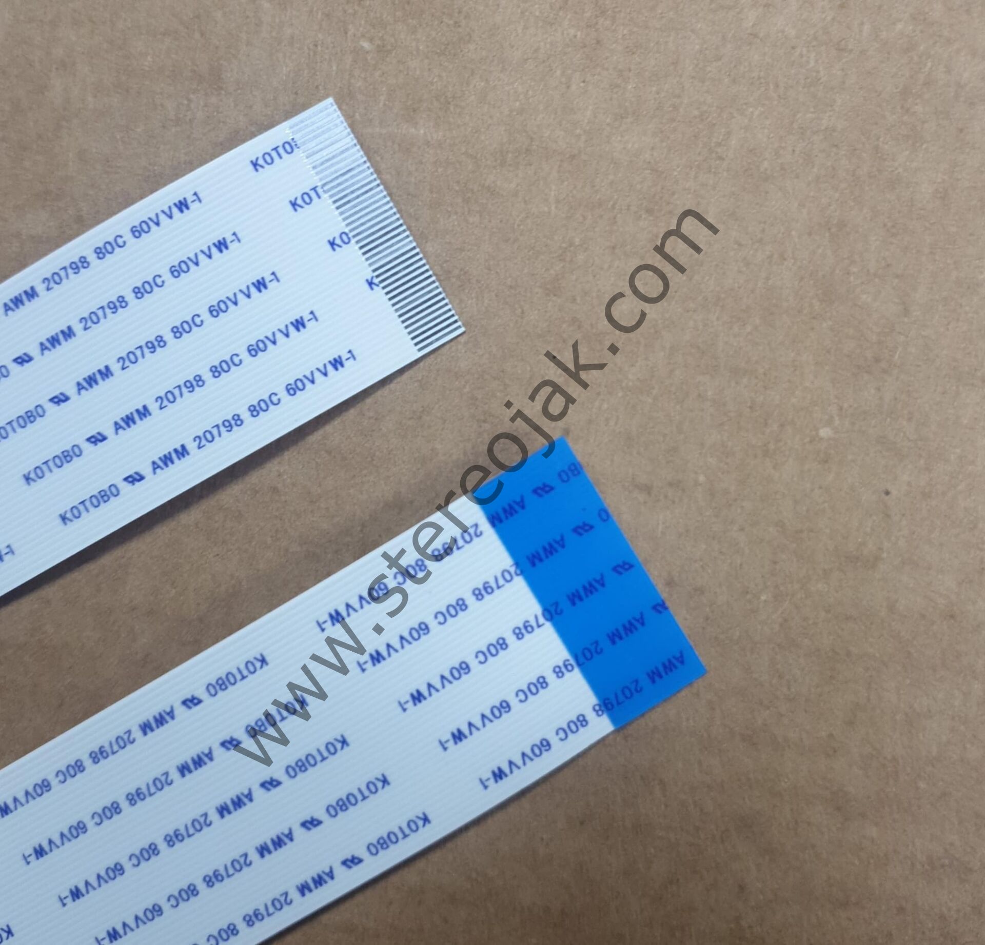 40 PIN    30 CM    FLAT KABLO ( TERS YÖN )   DAYANIKLI SERİ