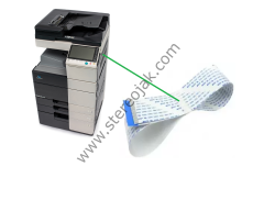 Konica Minolta bizhub 454e    C454e   C224e   Laser Ünite   Anakart arası kablo   ( SHC 2896 VW-1 E41447 )   (  UZUNLUK  65 CM  )