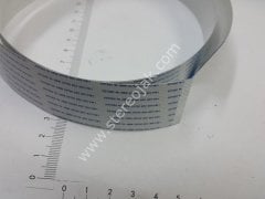 36 damar    en:37mm  boy :1 metre  her iki ucu aynı yöne bakan     flat film folyo  flex    kablo