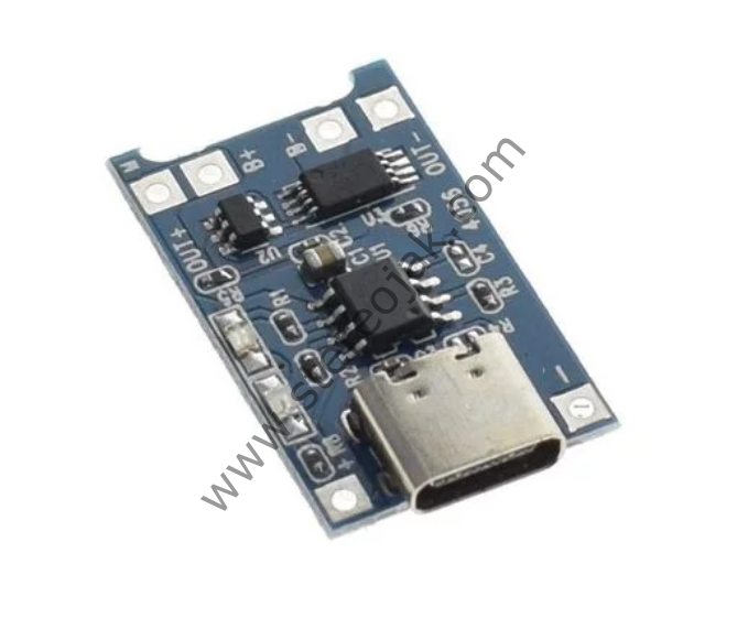 TP4056 Type-C USB Korumalı Lityum Lipo Batarya Şarj Modülü