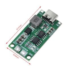 2S 2A TypeC Şarj Modül Çok Hücreli 18650 Lityum Pil Şarj Modül 8.4V 12.6V 16.8V