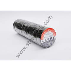 Globe İzole Elektrik Bandı Siyah - 10 Adetli Paket