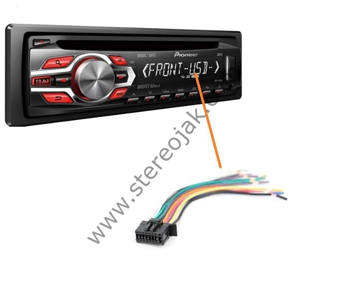 DEH-1400UB    PİONEER SOKET