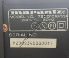 MARANTZ    MODEL NO. 75CD1010/2B   1.SINIF  LASER OKUYUCU
