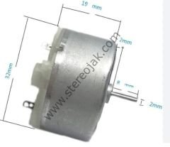 RF-5L0TB-15400     6 VOLT      ( BEŞİK SALLAMA MOTURU )   MİL:8MM