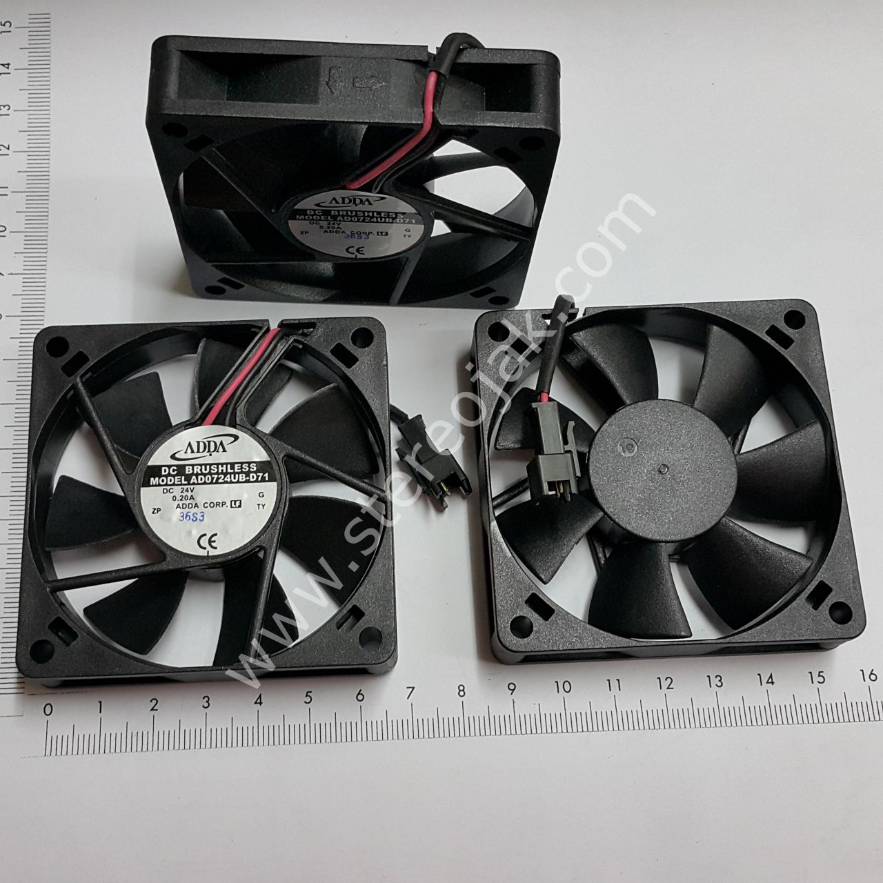 Adda Dc brusless model ad0724ub-d71 Dc 24v 0.20a