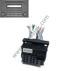 RCD 200  T5 MP3  VOLKSWAGEN   ARKA TEYP SOKETİ ( RCD200)