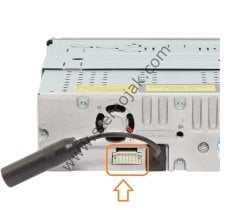 JAMESON   JS-800 / JS-821 /   JS-825    RCA  AMFİ   BAĞLANTI  BEYAZ  SOKET