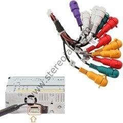 JAMESON   JS-800 / JS-821 /   JS-825    RCA  AMFİ   BAĞLANTI  BEYAZ  SOKET