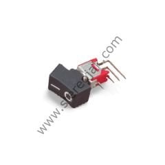 Tuşlu Toggle Switch Anahtar , ON-OFF , 3 Pin , L Model  ( 1.5A 250VAC ) ( İNDİRİML, ÜRÜN )