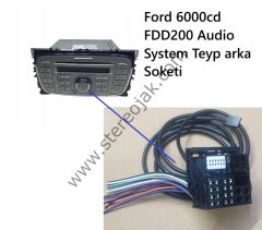 Ford 6000cd FDD200 Audio System   Teyp arka soketi