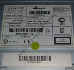 RENAULT MODEL : AGC-1220RF (AGC-1220RF-E)   DAEWOO PART CODE 2811 51261R  ARKA  TEYP SOKETİ