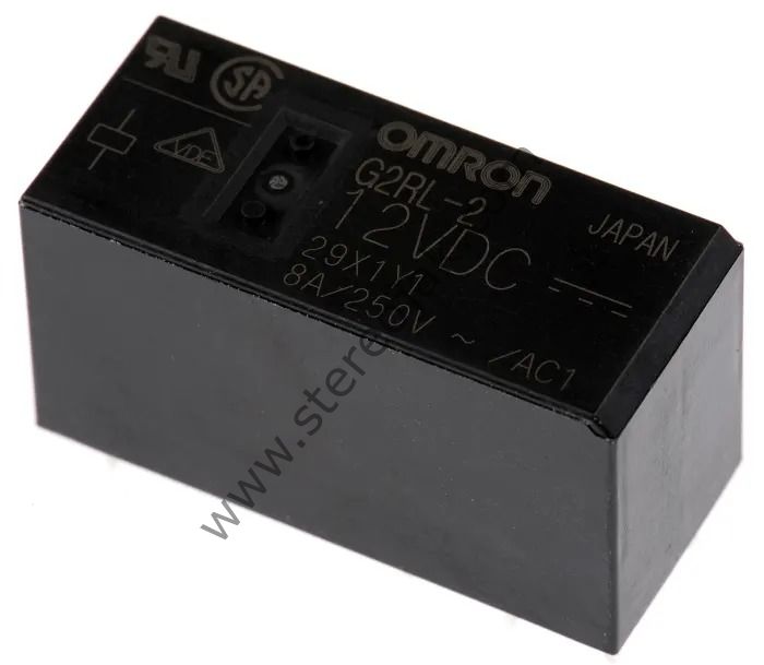G2RL-2 , 12V 8A Role , 8 Bacak  OMRON