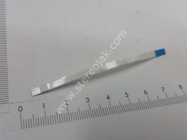 6 damarlı  boy 8cm   en.4mm    bir ucu ters  diğer ucu düz   kablo