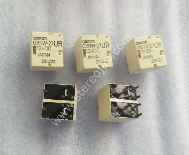 OMRON  G8NW-27UR  12VDC   JAPAN  ROLE