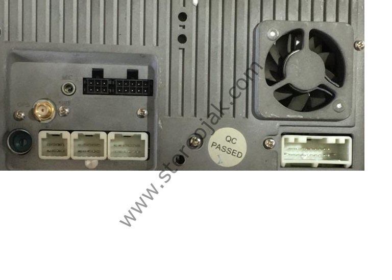 NAVITECH MODEL NX:213F   ARKA BAĞLANTI SOKETLERİ