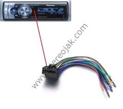 DEH-P6850MP PİONEER OTO TEYP SOKETİ