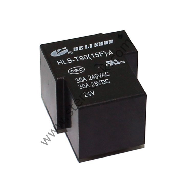 24V 30A , Amperli T Role , Tek Kontak 5 Bacak