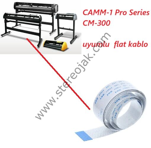 CAMM-1 Pro Series CM-300      Uyumlu  Flat  Kablo    1.6 Metre