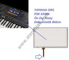 YAMAHA ORG  PSR-SX900 Ön Dış Yüzey  Dayanıklı Seri  Dokunmatik Bölüm