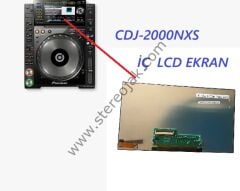 CDJ-2000NXS     İÇ  LCD EKRAN