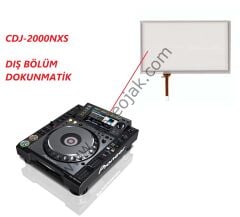 CDJ-2000NXS  DIŞ BÖLÜM    DOKUNMATİK