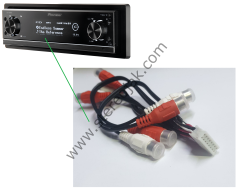DEX-P99RS    RCA KABLOSU   ( 8 + 8  )   16 PİN
