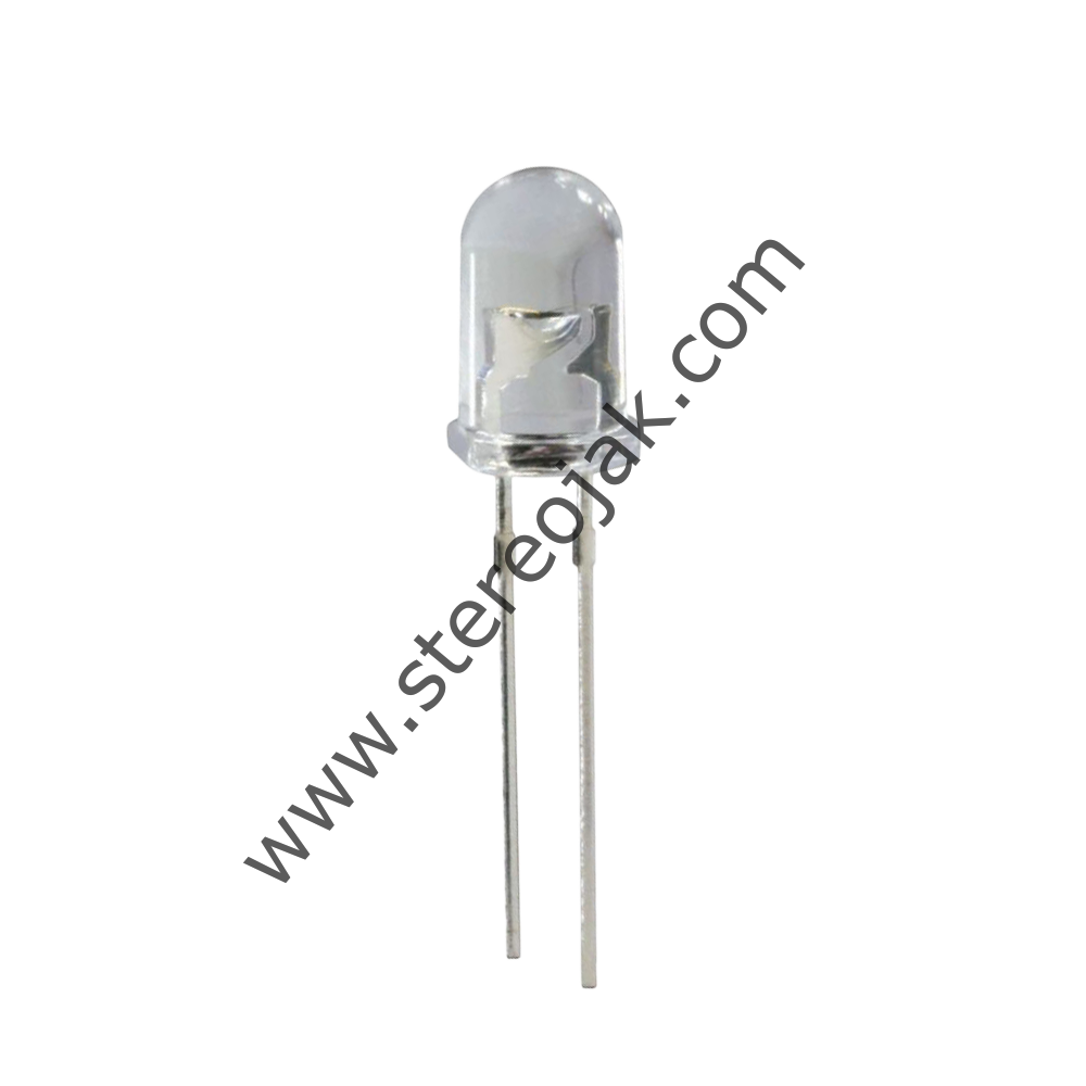 5mm SARI Şeffaf Mantar Led ( 1000 Adet Paket )  1.Sınıf Kalite