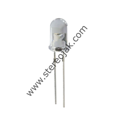 5mm SARI Şeffaf Mantar Led ( 1000 Adet Paket )  1.Sınıf Kalite