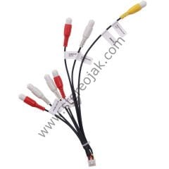 DVH-P5000MP DVHP5000MP DVHP 5000MP RCA Preamfi   16 pin dek kablo