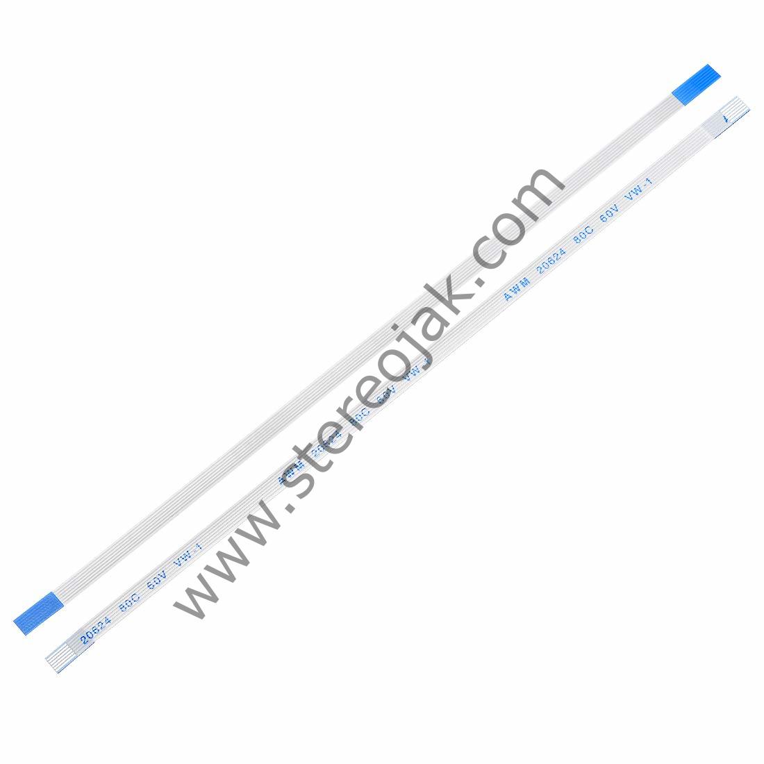 (2 ADET) 6 Pin flex kablo AWM 20624 80C 60V VW1 193 6-0.5-10A