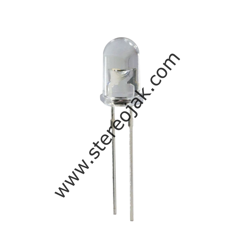 5mm MAVİ Şeffaf Mantar Led ( 1000 Adet Paket )  1.Sınıf Kalite
