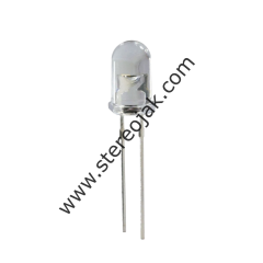 5mm MAVİ Şeffaf Mantar Led ( 1000 Adet Paket )  1.Sınıf Kalite