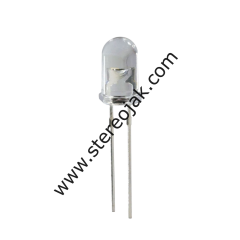 5mm YEŞİL Şeffaf Mantar Led ( 1000 Adet Paket )  1.Sınıf Kalite