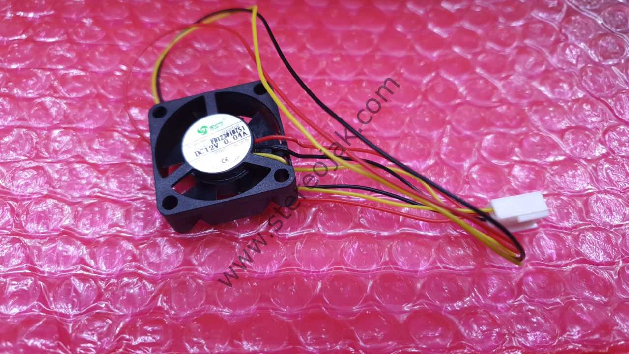 3X3X1 CM DC12V  3 KABLO   FAN